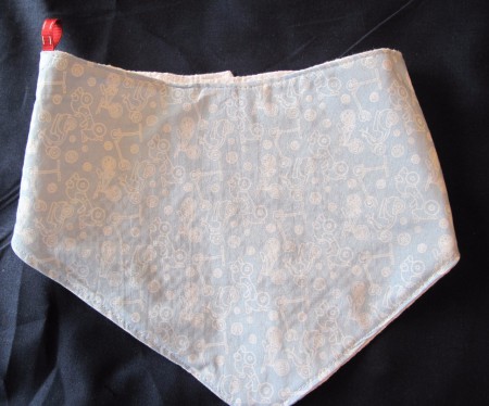 € 5,00 bandana stepjes, lichtblauw